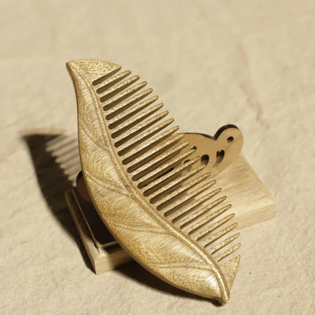 蓉艺丨JSN叶子梳 12*5cm-CJ