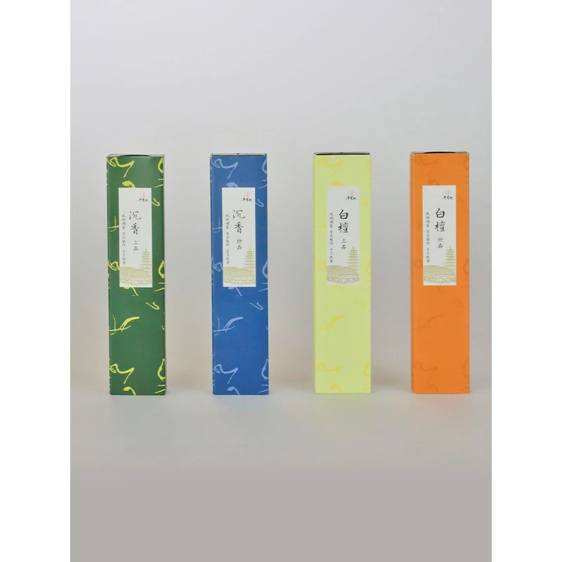 a牛首山文创沉檀系列线香风烟满窗系列白家用室内持久留香塔香