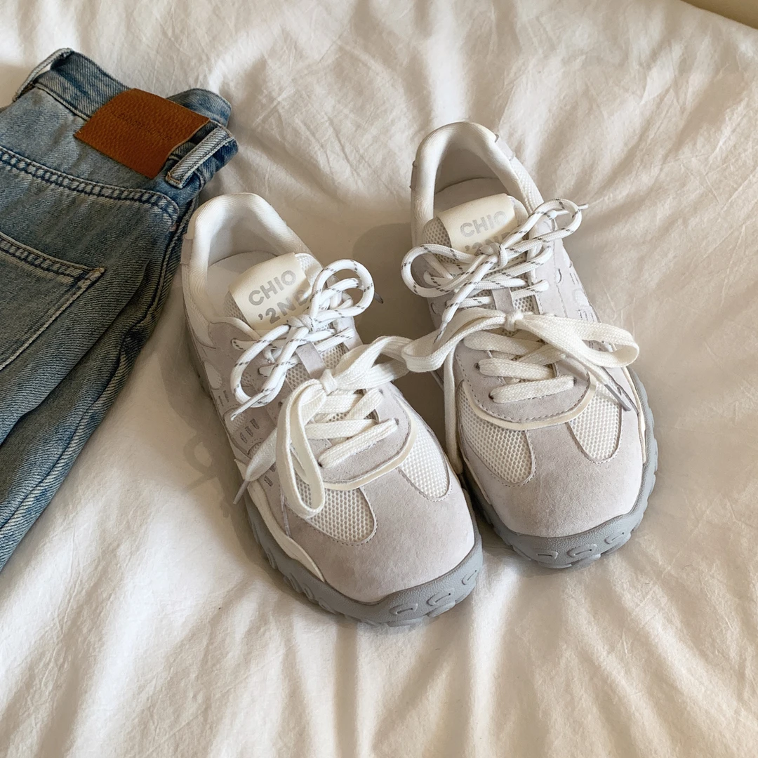 南风Chio2nd运动鞋子女款chic百搭休闲鞋防滑软底内