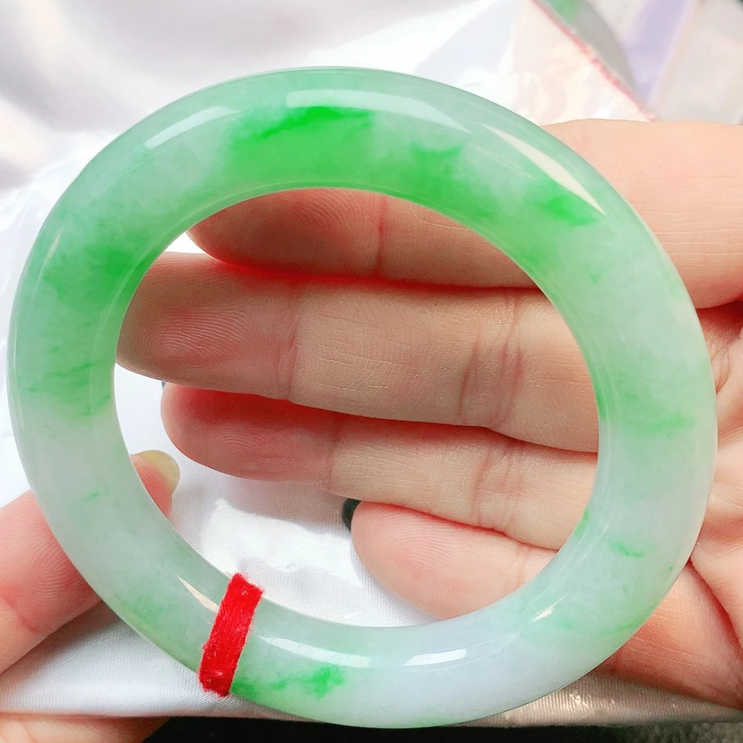 未镶嵌手镯翡翠圆条2774