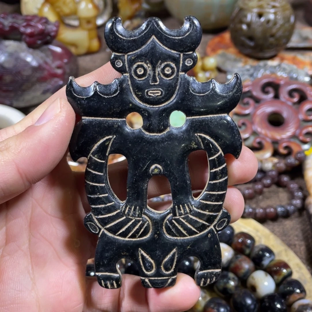 和田玉吊坠(不含链)未镶嵌