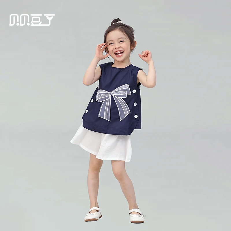 【直播专属价】女童套装夏季新款儿童洋气时髦上衣短裤两件套82965