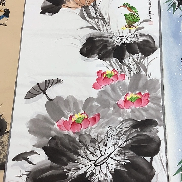 小周画廊的直播间