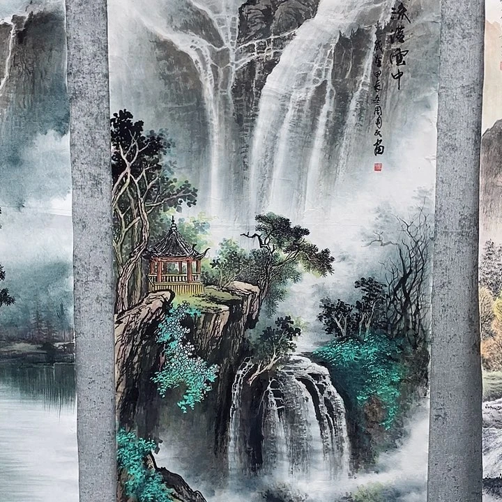 绘画男****g绘画作品周国民画芯