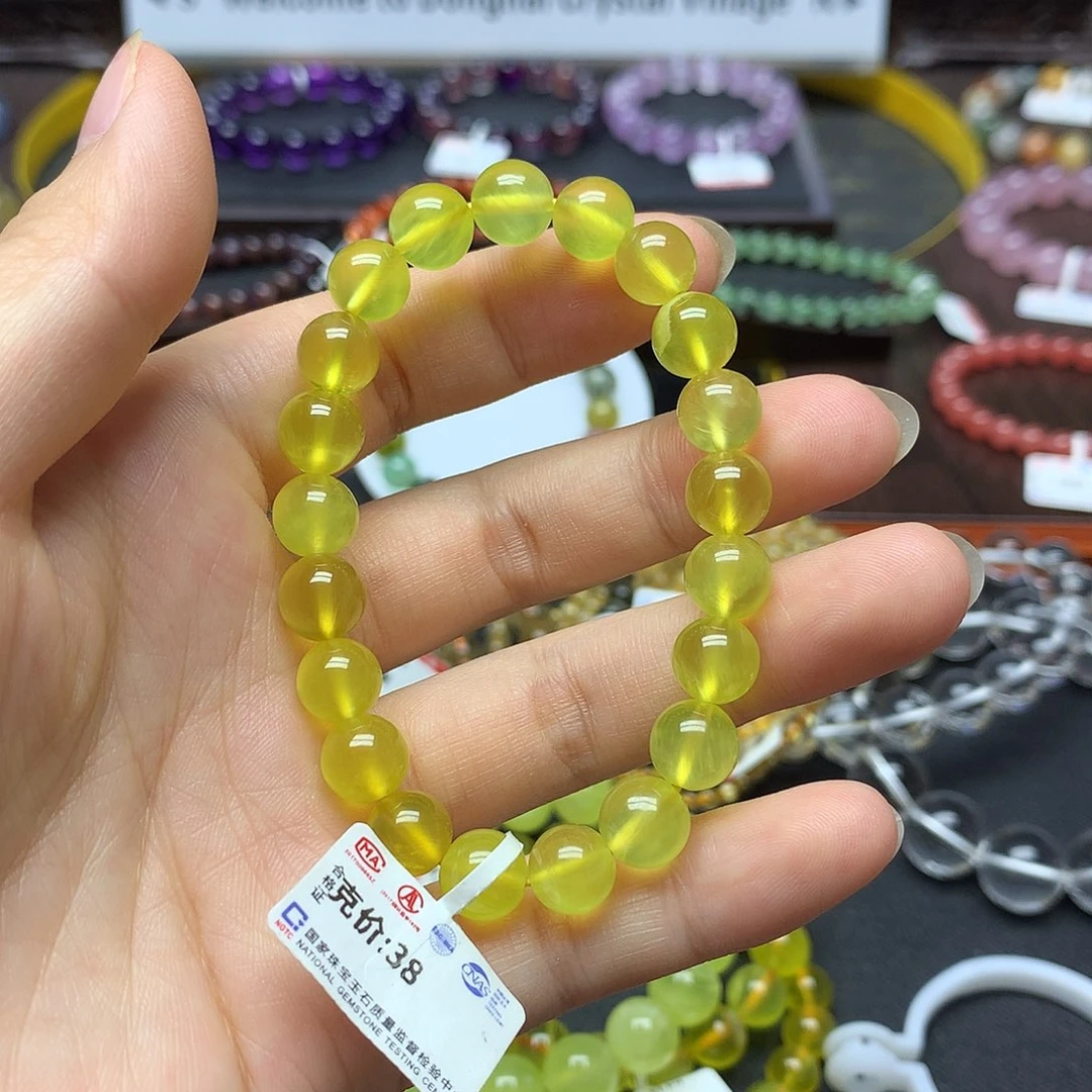 葡萄石未镶嵌手链手链