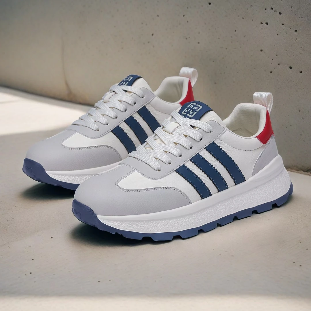 春夏时尚百搭厚底休闲运动鞋2025新款男鞋#969