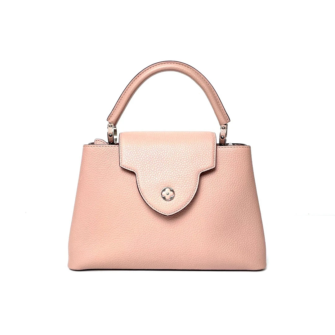 99新 LouisVuitton/路易威登 大迈/capucines 粉色/99新