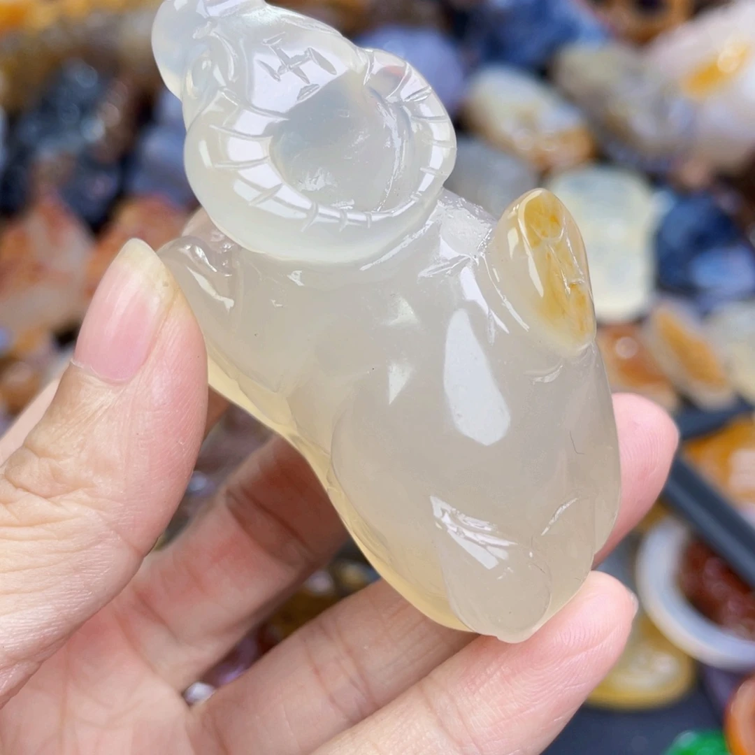 未镶嵌天然玛瑙/玉髓