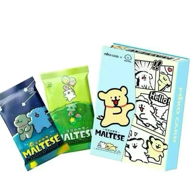 【五折】Poko Card线条小狗-花花的世界收藏卡牌盲盒【默认代拆】