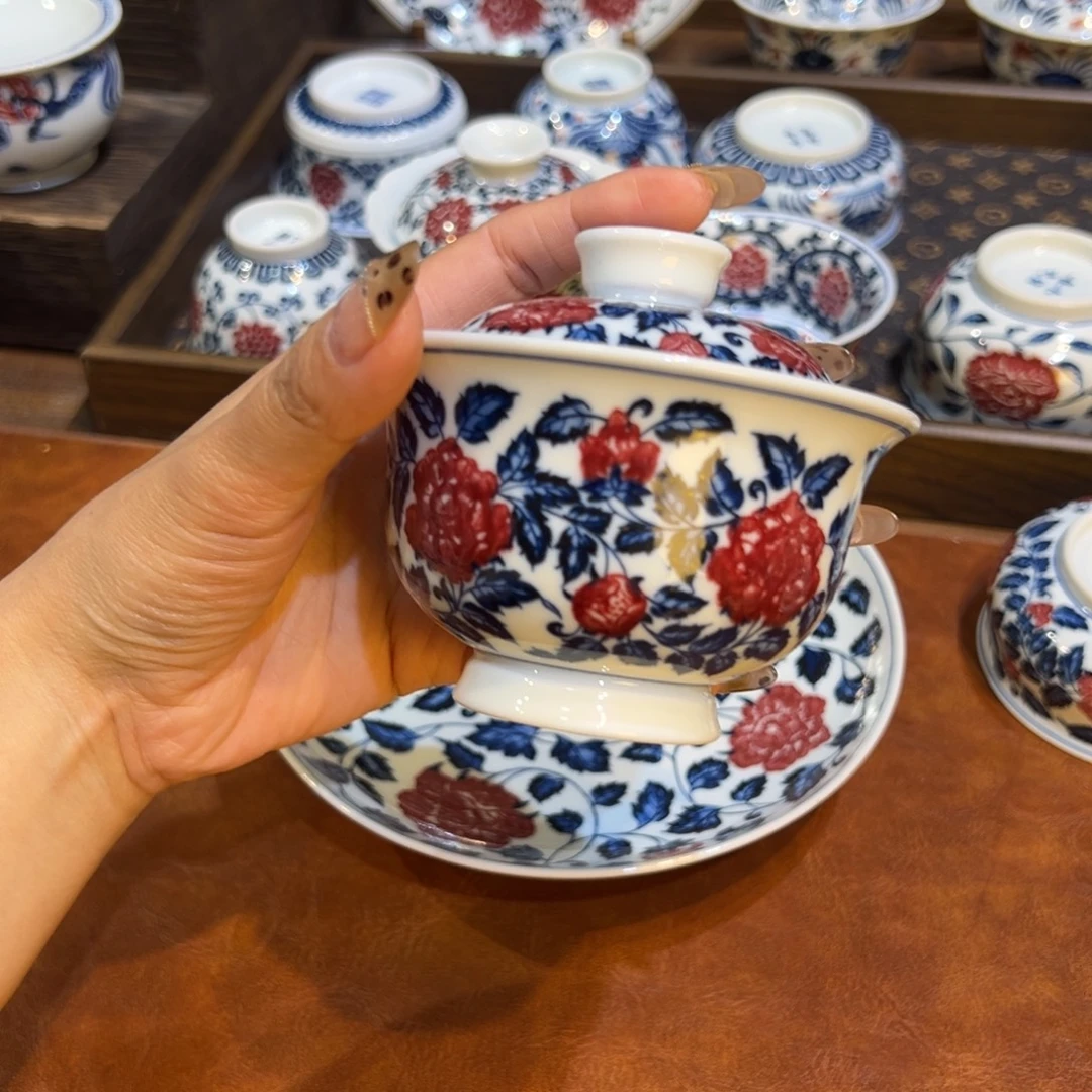 景德镇陶瓷手工手绘