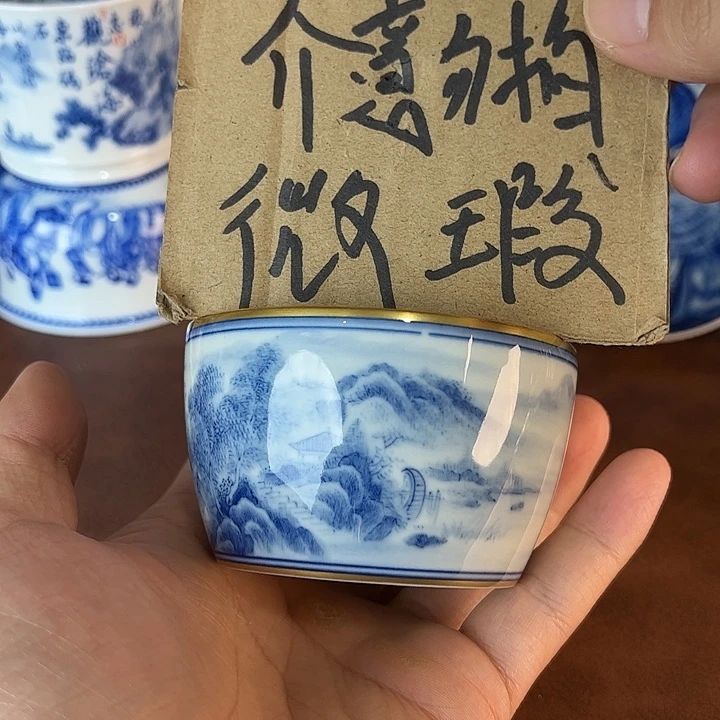 从***.瓷片景德镇全手工手绘陶瓷