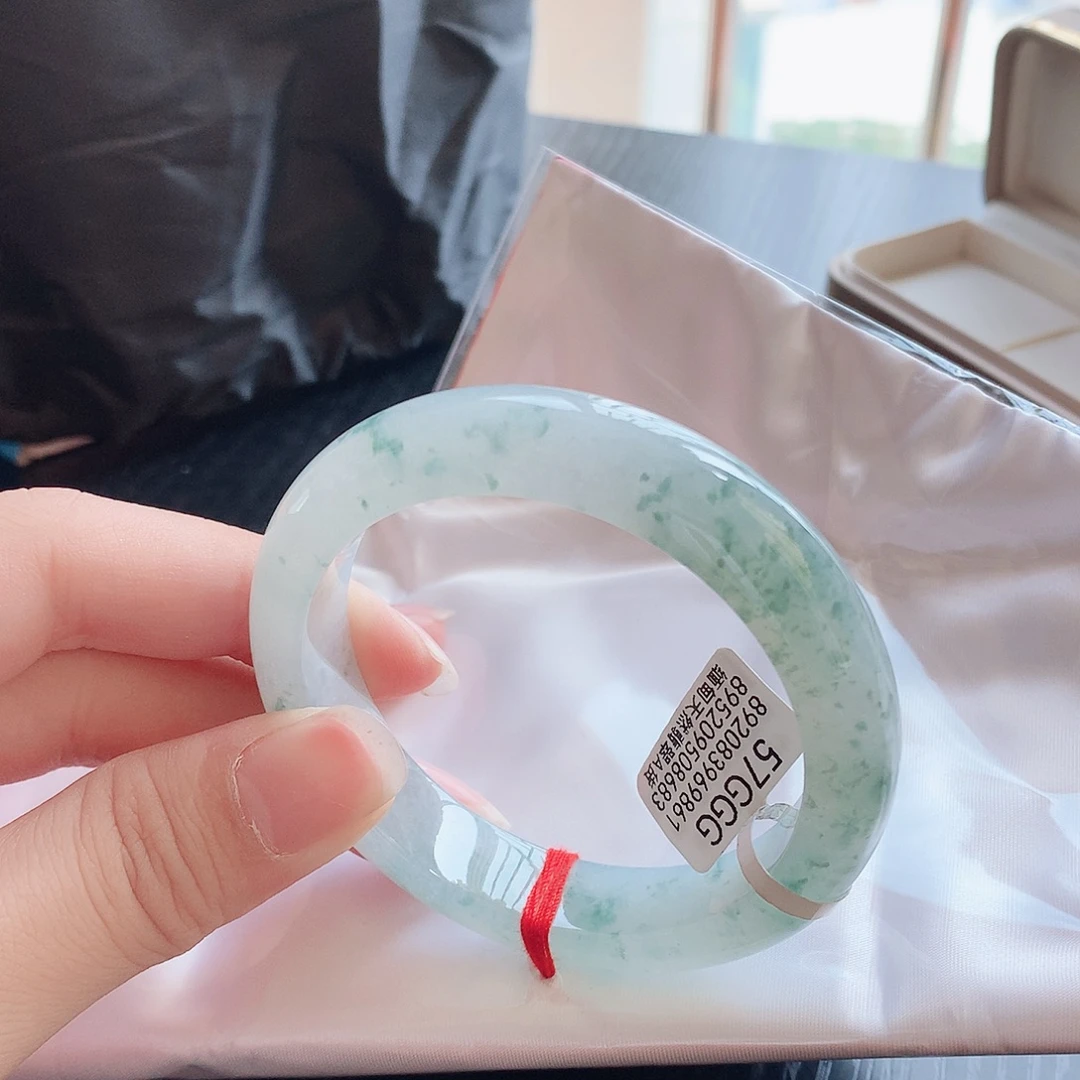 翡翠未镶嵌手镯天然缅甸翡翠A货手镯