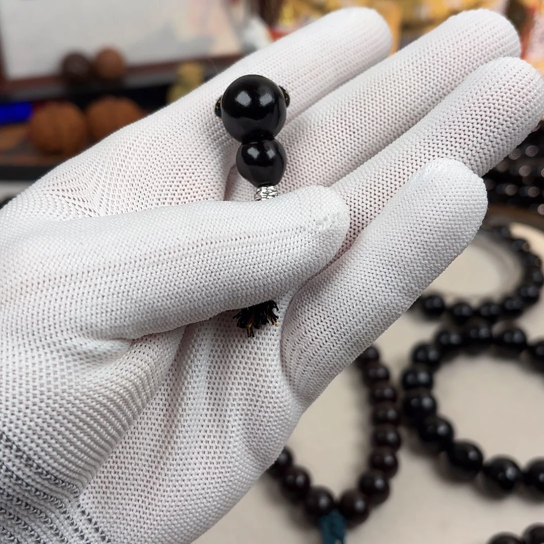 双***地草珠菩提吊坠三通无患子