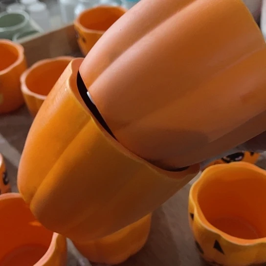 多肉绿植陶瓷花盆9.9包邮，有孔