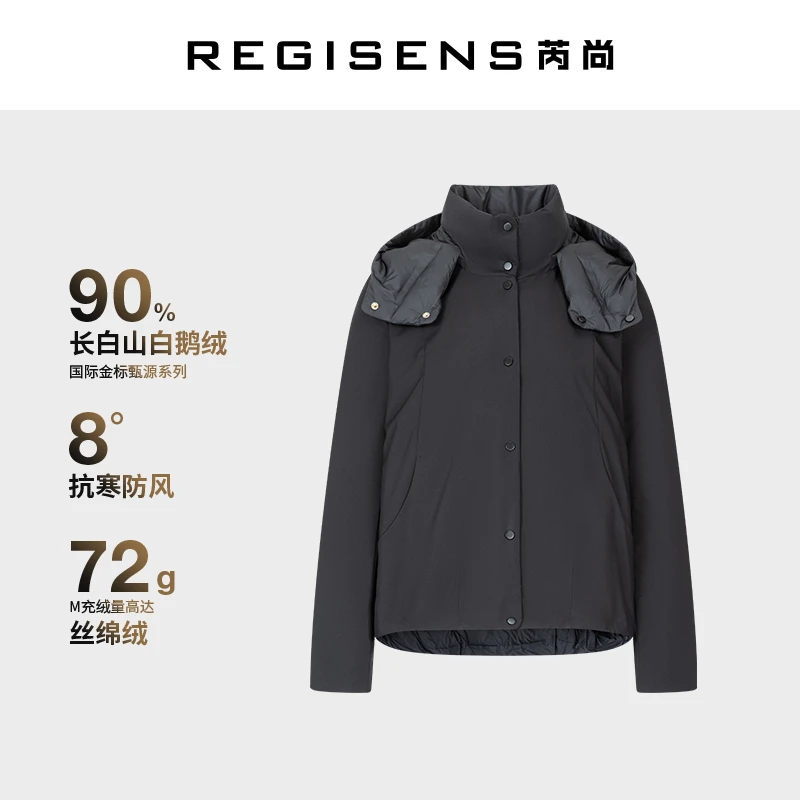 芮尚【不止一面】长白山白鹅绒两面穿鹅绒服 VRHA411151