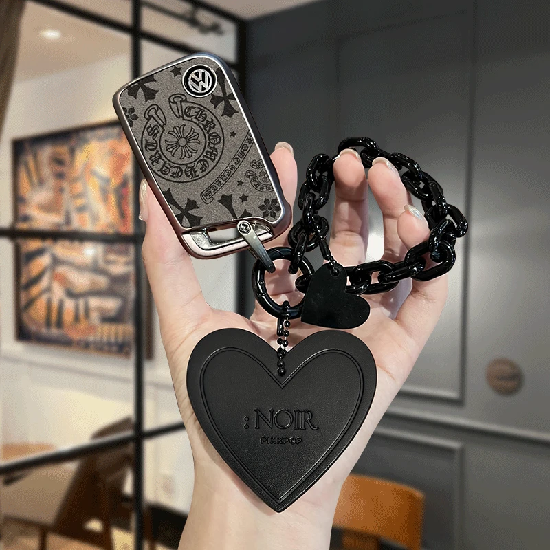 适用于大众钥匙套速腾探岳宝来polo车朗逸途岳探歌高尔夫7凌渡扣