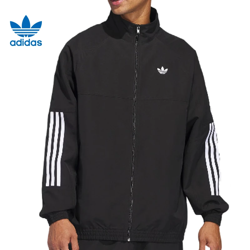 adidas阿迪达斯男子GAZELLE TRK JKT梭织无帽运动外套JC5174