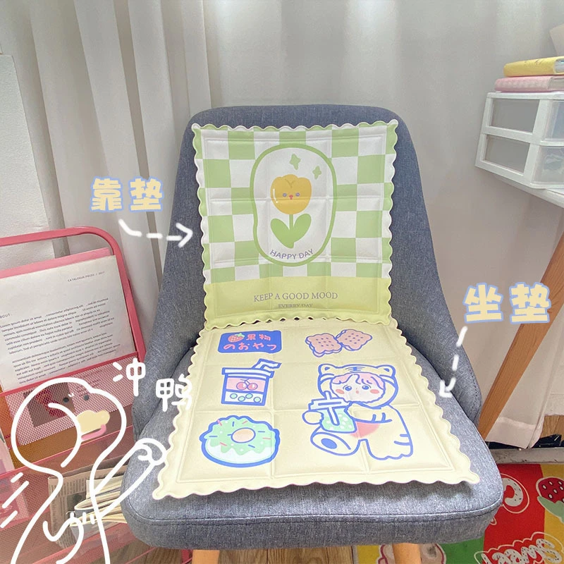 卡通冰垫夏季可爱办公室冰凉坐垫凝胶散热新款冰垫学生屁垫夏凉垫