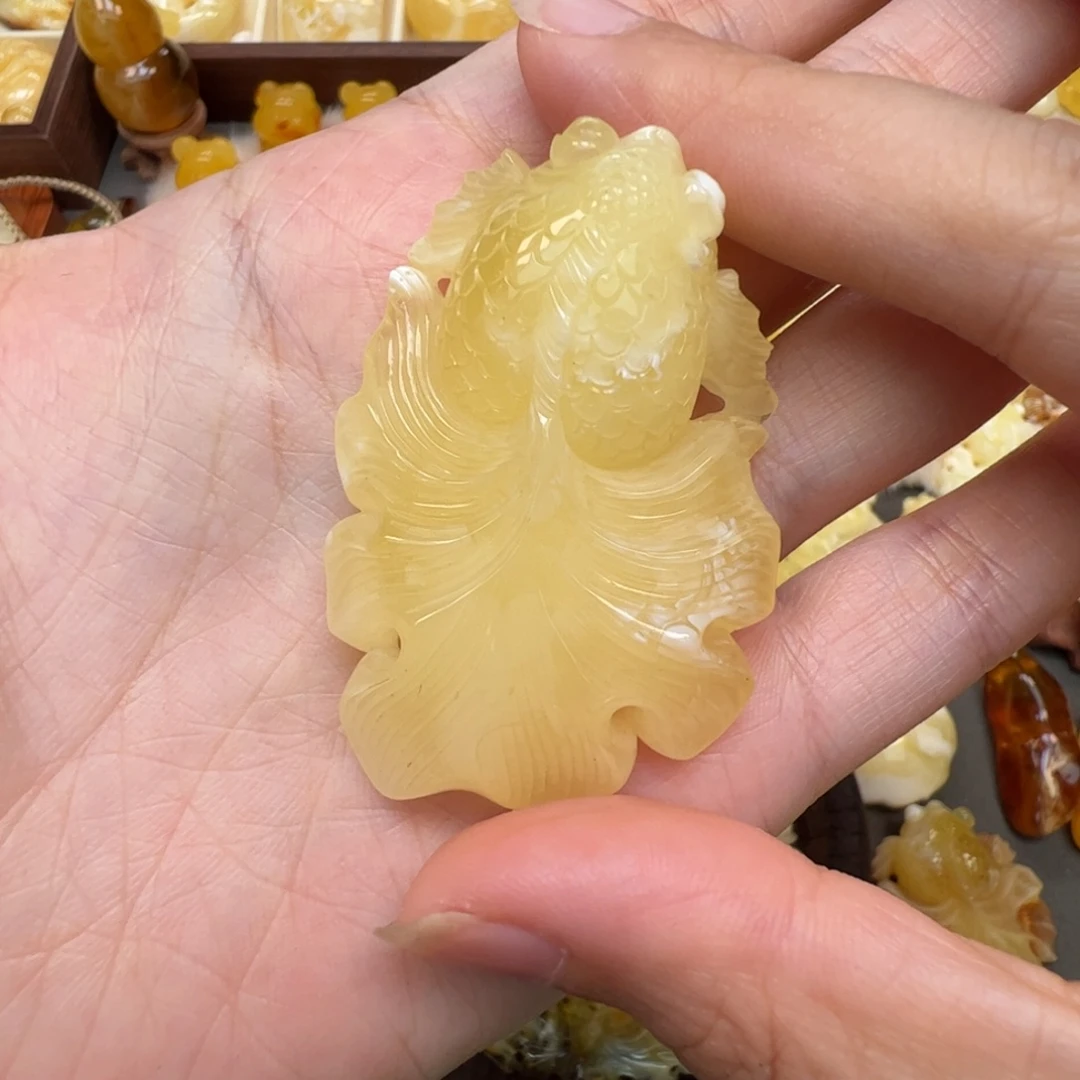 蜜蜡未镶嵌裸石蜜蜡
