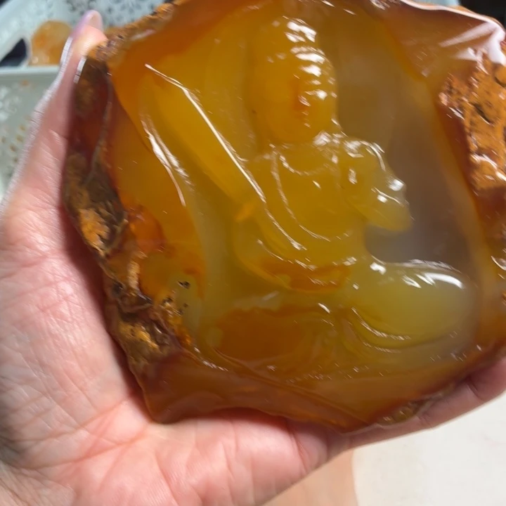 玛瑙/玉髓未镶嵌吊坠(不含链)