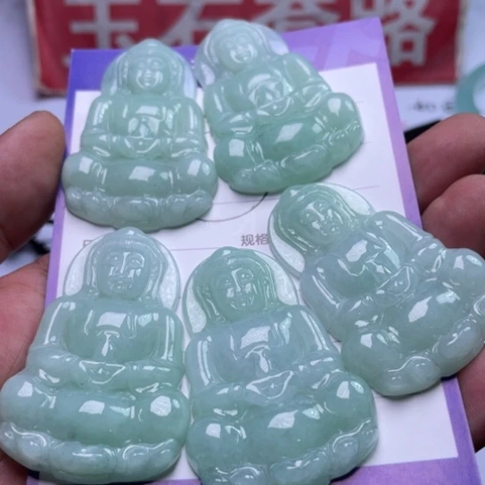 翡翠挂件未镶嵌多样性发货拍一发一