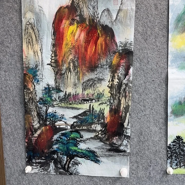 书法作品多次参加全国