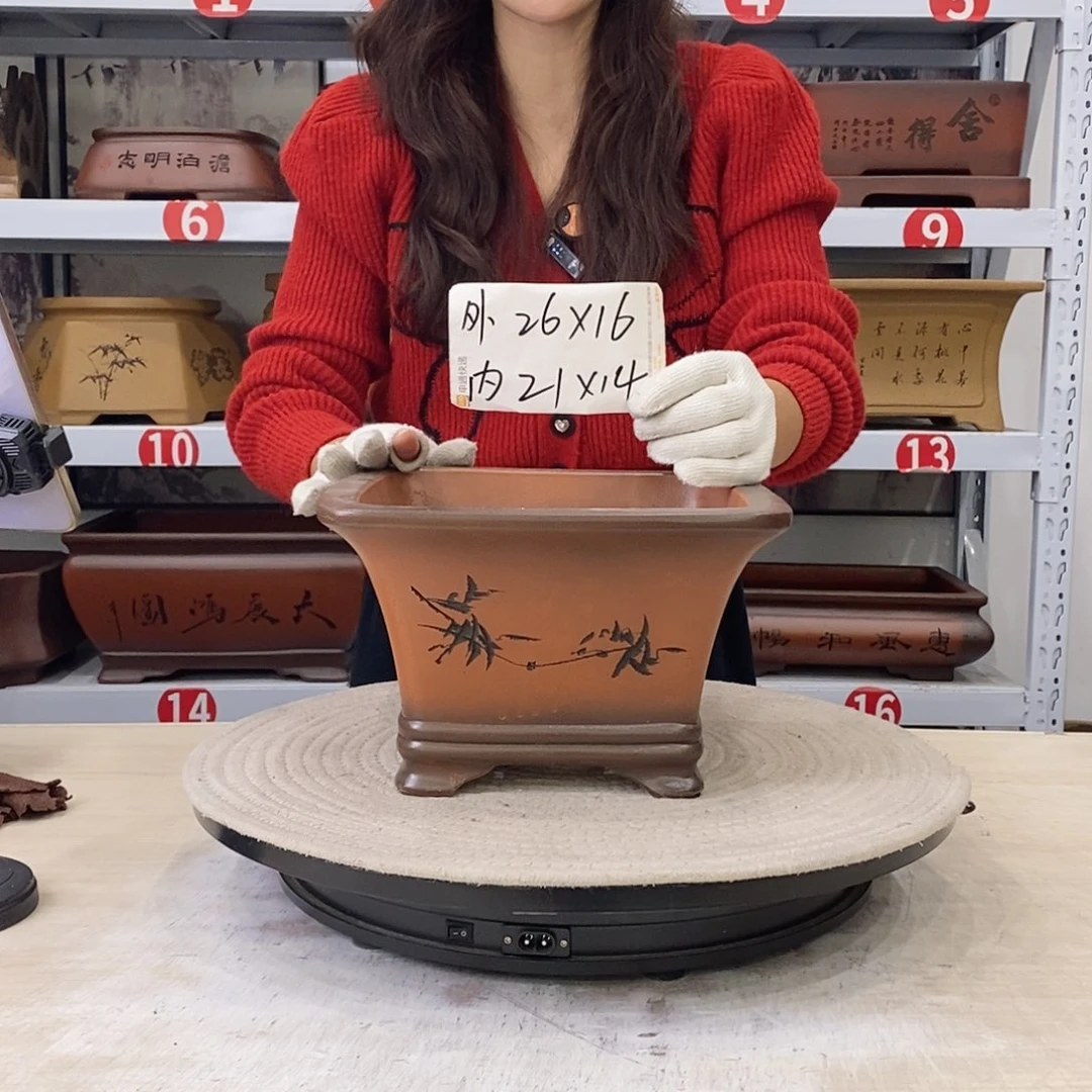 紫砂花盆紫砂花盆