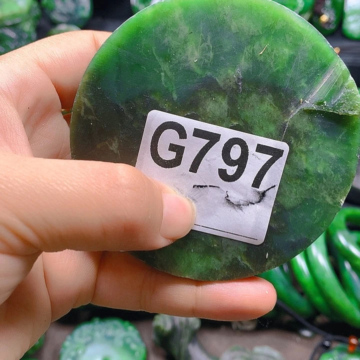 未镶嵌和田玉珠宝半成品