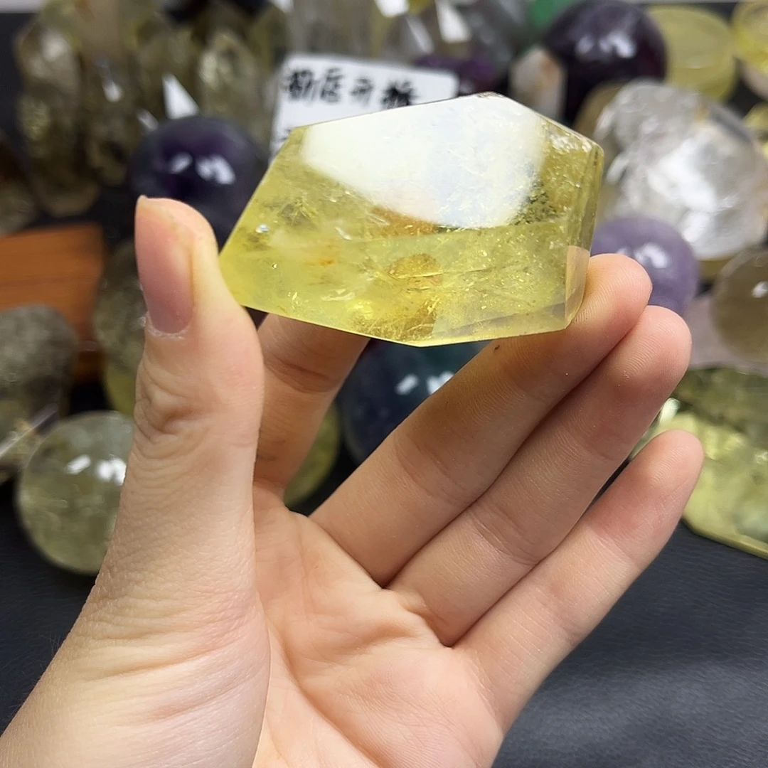未镶嵌珠宝半成品紫晶393水晶石