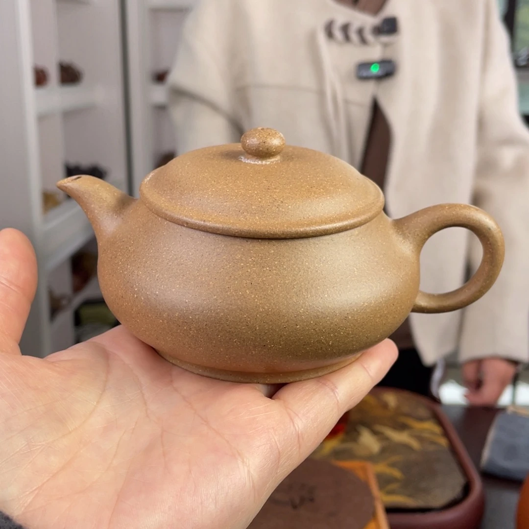 紫砂茶壶段泥明炉240cc