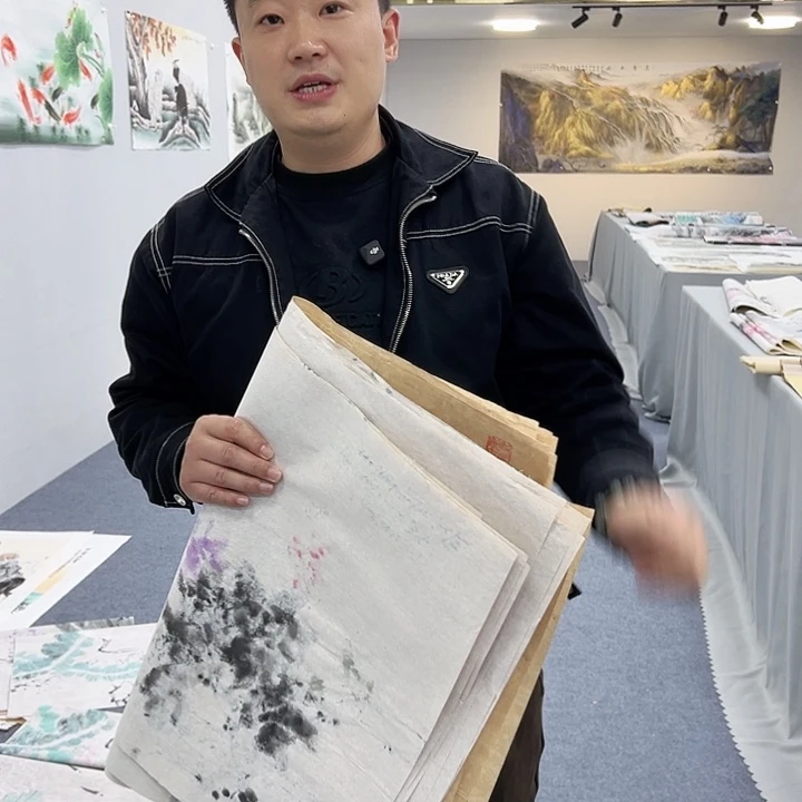 国画国画作品宣纸纯手绘