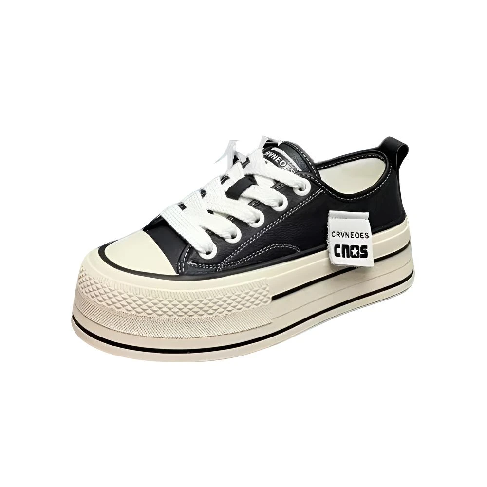 E北9602  23231真皮厚底小白鞋 （标准尺码）