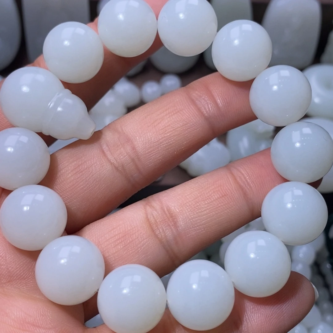 和田玉手链未镶嵌