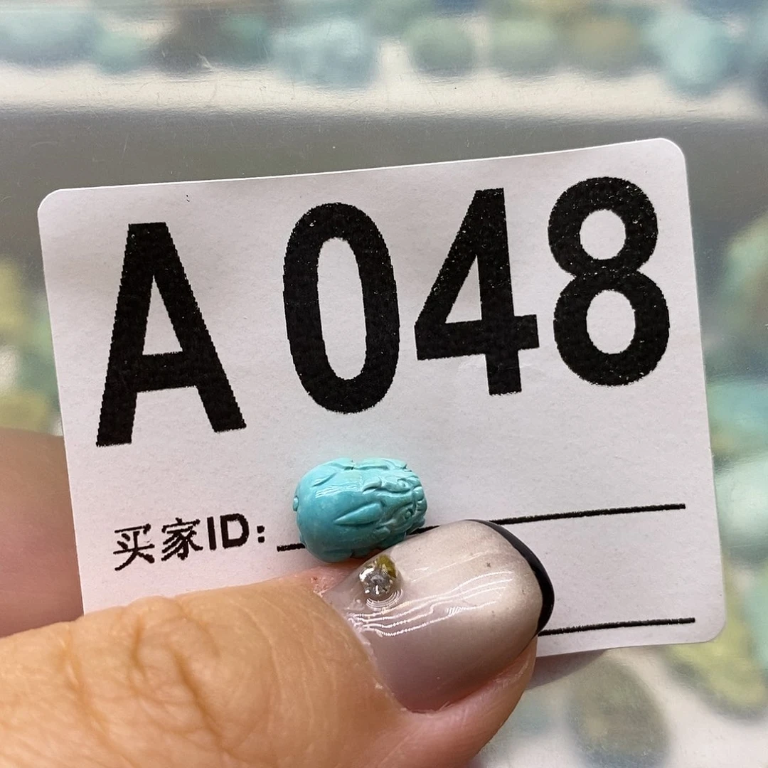 绿松石未镶嵌绿松石配饰定制