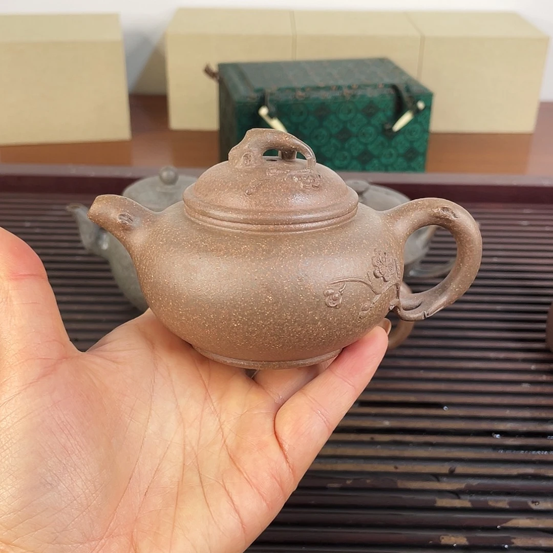 茶壶紫砂六拼半手工制作工艺