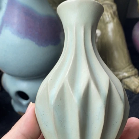 炉宝丰清凉寺汝窑残器