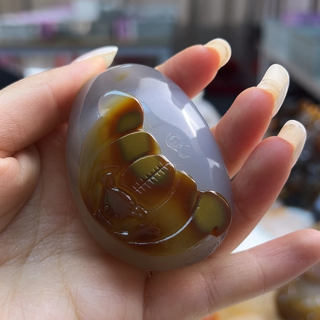 玛瑙/玉髓未镶嵌吊坠(不含链)