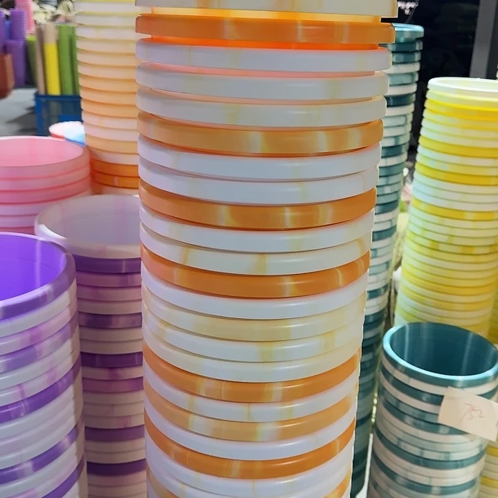 串色4#口径25橘色10个无托