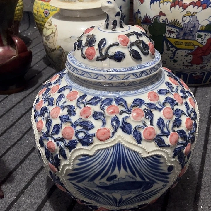摆件青花釉里红瓷器精品