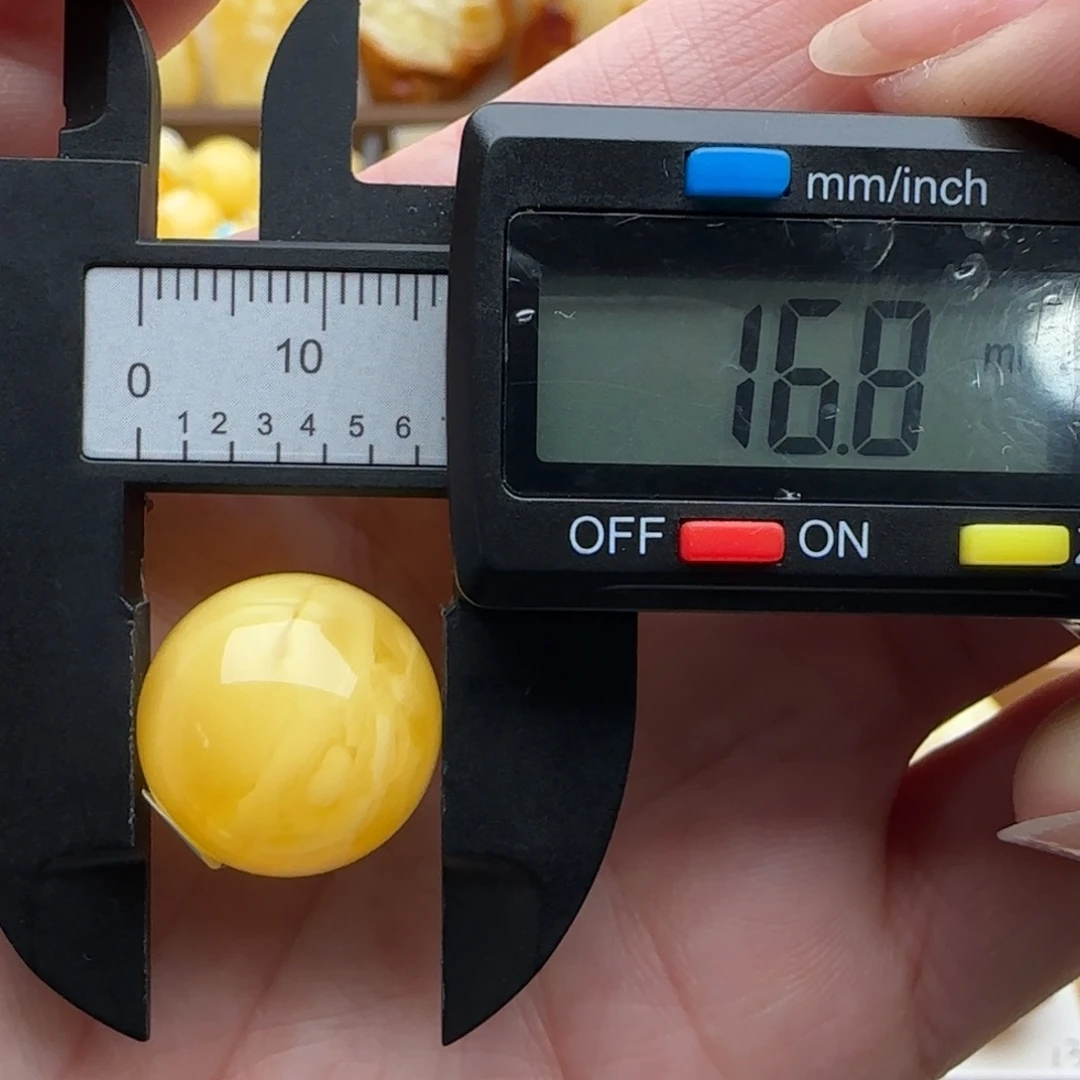 ༺***࿐蜜蜡未镶嵌裸石浓蜡飘花珠子