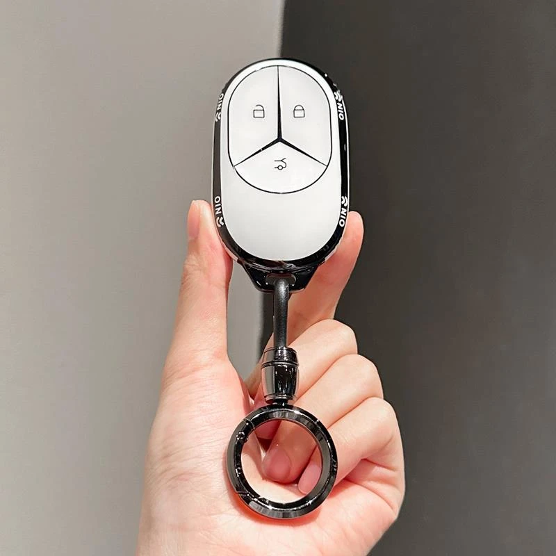 蔚来es6钥匙套24款et5/ec6/et5t/es8汽车et7/es7高级专用男士壳扣