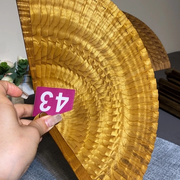 金丝楠道*金丝楠木扇子