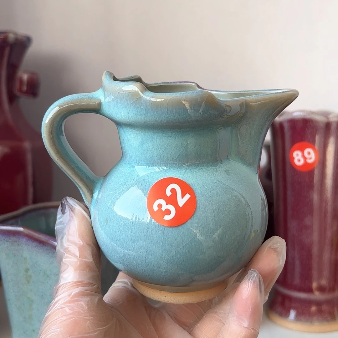 摆件郑家钧窑摆件微