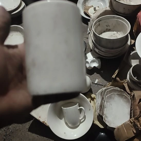 瓷发六块，水杯，国营四厂库存货