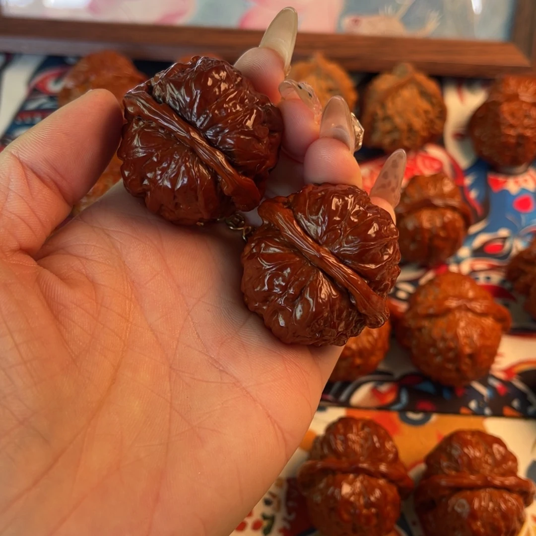 吊坠文玩核桃蛤蟆头40