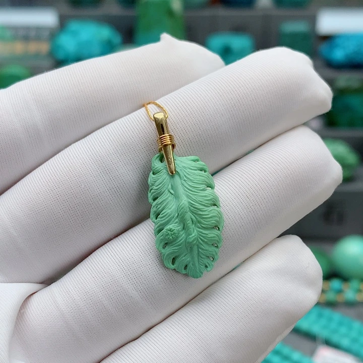 绿松石颈饰未镶嵌D****W