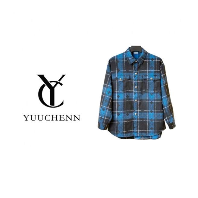 【YUUCHENN】-潮流时尚百搭衬衫-CS0617