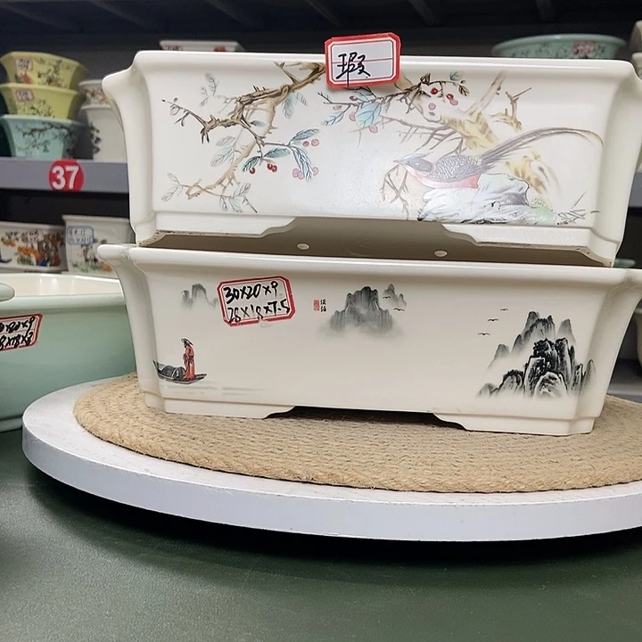 紫砂紫砂花盆1380