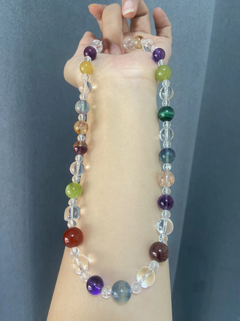 高品质多宝水晶项链GQ30