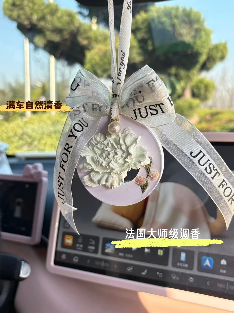 公主车载扩香石香薰家用车持久留香衣柜除味固体香氛清新空气挂件
